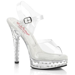 Bling bling kengät 13,5 cm MAJESTY-508SDT korolliset kengät platform