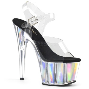 Hopea 18 cm ADORE-708HGI Hologrammi platform korkokengt naisten