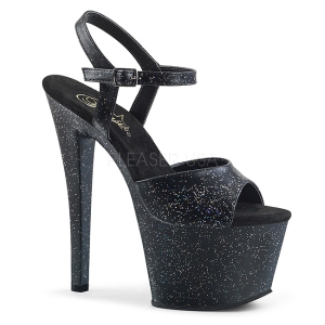 Keinonahka 18 cm Pleaser SKY-309MMG glitter platform korkokengt naisten