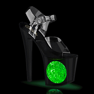 LED hehkulamppu platform 19 cm CIRCLE-708LT tankotanssi korkokengät