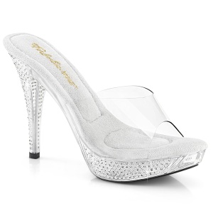 Lpinkyv 11,5 cm ELEGANT-401 Strassi kivi platform puukengt naisten