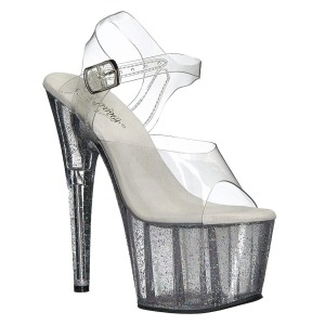 Lpinkyv 18 cm ADORE-708MG glitter platform korkokengt naisten