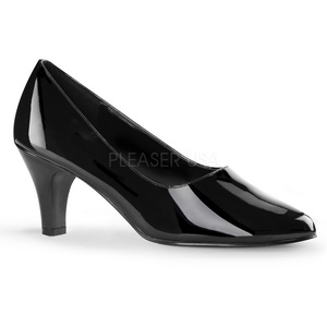 Musta Lakatut 8 cm DIVINE-420W Naisten kengät avokkaat