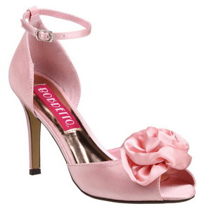 Pinkit Satiini 9,5 cm ROSA-02 Naisten Sandaletit Korkea