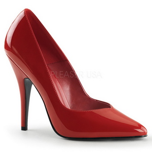 Punaiset Lakatut 13 cm SEDUCE-420V tervkrkiset avokkaat