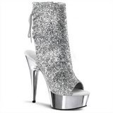 Hopea Glitter 15 cm Pleaser DELIGHT-1018G Platform Nilkkasaappaat