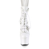 ADORE-1013MST 18 cm pleaser naisten korkonilkkurit valkoiset