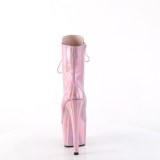 ADORE-1020HG - 18 cm pleaser korkonilkkurit hologrammi vaaleanpunaiset