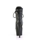 ADORE-1033 18 cm pleaser korkonilkkurit strassi musta