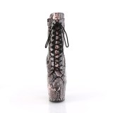 ADORE - 18 cm pleaser korkonilkkurit krme kuvio vaaleanpunaiset