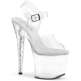 Akryyli 18 cm Pleaser UNICORN-708 Platform Korkokengiss