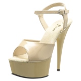 Beesi 15 cm DELIGHT-609 pleaser korkokengt platform