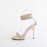 Beige 11,5 cm CHIC-40 fabulicious piikkikorko sandaalit