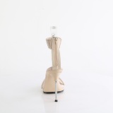 Beige 11,5 cm CHIC-40 fabulicious piikkikorko sandaalit