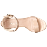 Beige 13 cm AMUSE-10 korkokengt miehell