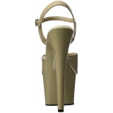 Beige Lakka 18 cm ADORE-709 Platform Korkosandaalit