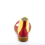 CLOWN-02 funtasma unisex klovni kengt ja sirkuskengt Keltaiset