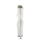 FLAMINGO-1020 20 cm pleaser korkonilkkurit naisten valkoiset
