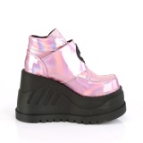 Glitter Vegan 12 cm STOMP-15 lolita nilkkurit wedges platform kiila