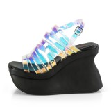 Hologrammi 11,5 cm DemoniaCult PACE-33 lolita sandaalit platform