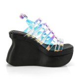 Hologrammi 11,5 cm DemoniaCult PACE-33 lolita sandaalit platform