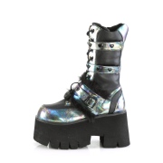Hologrammi 9 cm ASHES-120 cyberpunk platform saappaat