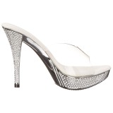 Hopea 11,5 cm ELEGANT-401 Strassikivet platform puukengt naisten