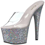 Hopea 18 cm ADORE-701LG glitter platform puukengt naisten