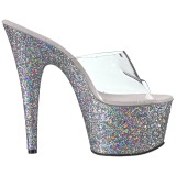 Hopea 18 cm ADORE-701LG glitter platform puukengt naisten