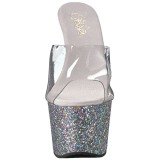 Hopea 18 cm ADORE-701LG glitter platform puukengt naisten