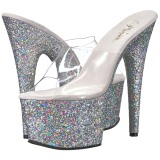 Hopea 18 cm ADORE-701LG glitter platform puukengt naisten