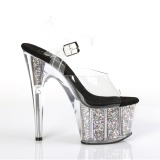 Hopea 18 cm ADORE-708CG glitter platform korkokengt naisten