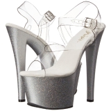 Hopea 18 cm Pleaser SKY-308MG glitter platform korkokengt naisten