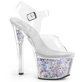 Hopea 18 cm SKY-308GF glitter platform sandaalit naisten