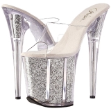 Hopea 20 cm FLAMINGO-801G glitter platform puukengt naisten