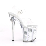 Hopea 20 cm FLAMINGO-808GF glitter platform korkokengt naisten