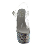 Hopea Strassi Kivi 18 cm BEJEWELED-708MS Plateau Korko-Kengt