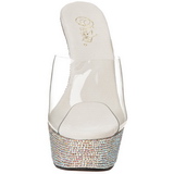 Hopea Strassikoristeet 15,5 cm BEJEWELED-601DM Tohveli Platform Kengt