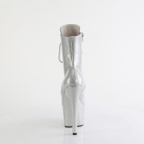 Hopea glitterit 18 cm korolliset korkokenk nilkkurit platform