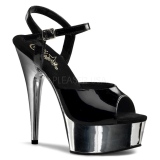 Hopea kromi platform 15 cm DELIGHT-609 pleaser korkokengt