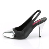 Keinonahka 10 cm DREAM-405 slingback kengt miehell