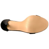 Keinonahka 13 cm Pleaser AMUSE-10 naisten korkosandaalit