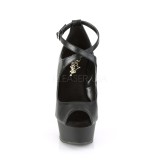 Keinonahka 15 cm DELIGHT-653 naisten avokärkiset avokkaat kengät