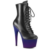 Keinonahka 18 cm ADORE-1020BP pleaser korkonilkkurit joissa platform