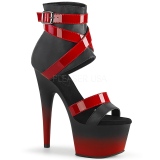Keinonahka 18 cm ADORE-700-15 pleaser korkosandaalit platform
