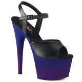 Keinonahka 18 cm ADORE-709BP pleaser korkosandaalit platform