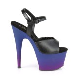 Keinonahka 18 cm ADORE-709BP pleaser korkosandaalit platform