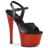 Keinonahka 18 cm SKY-309T pleaser korkosandaalit platform