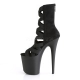 Keinonahka 20 cm Pleaser FLAMINGO-800-24 Platform Nilkkasaappaat