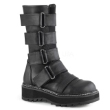 Keinonahka 3 cm LILITH-211 demoniacult saappaat platform